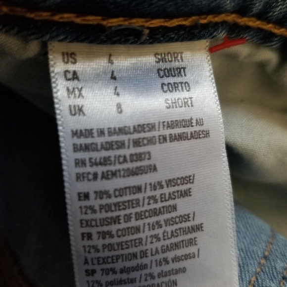 American Eagle, Women's Jeans skinny.size 4 - Picture 4 of 4